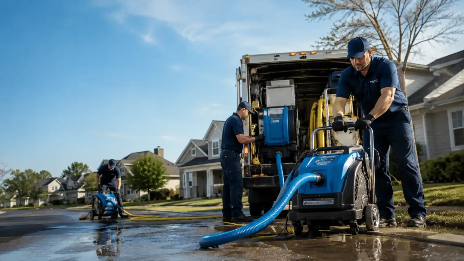 Flood Damage Cleanup in Brohman, MI